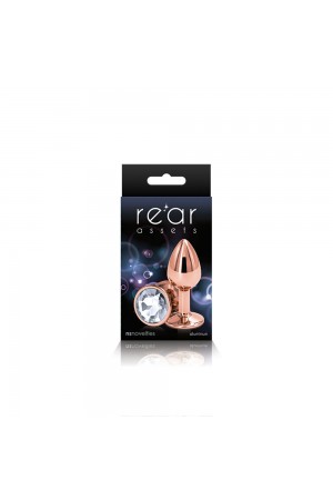 Rear Assets - Rose Gold - Small - Clear