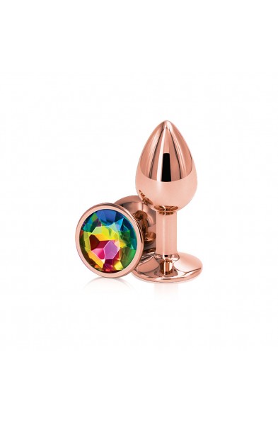 Rear Assets - Rose Gold - Small - Rainbow