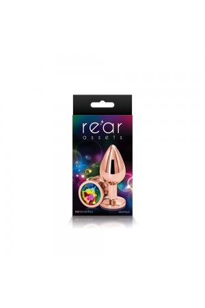 Rear Assets - Rose Gold - Medium - Rainbow