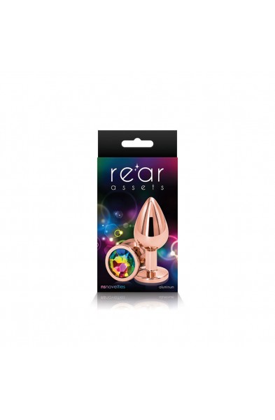 Rear Assets - Rose Gold - Medium - Rainbow