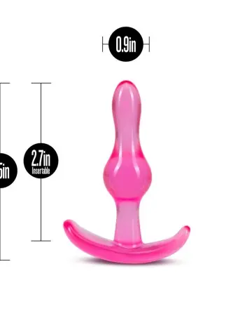 B Yours - Curvy Anal Plug - Pink