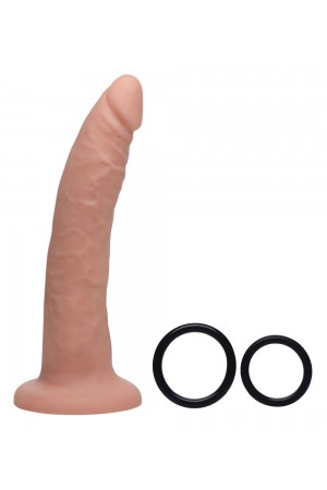 Charmed 7.5 Inch Silicone Dildo With Harness