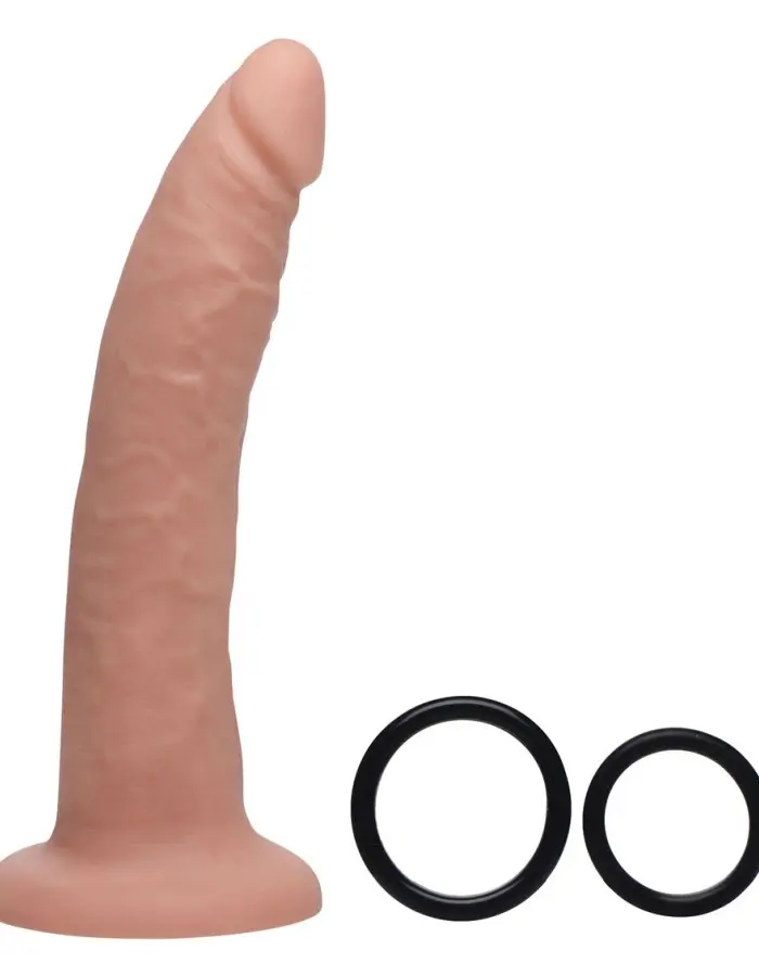 Charmed 7.5 Inch Silicone Dildo With Harness
