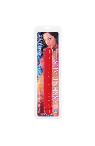 Vivid Essentials 12 Inch Double Dong - Red