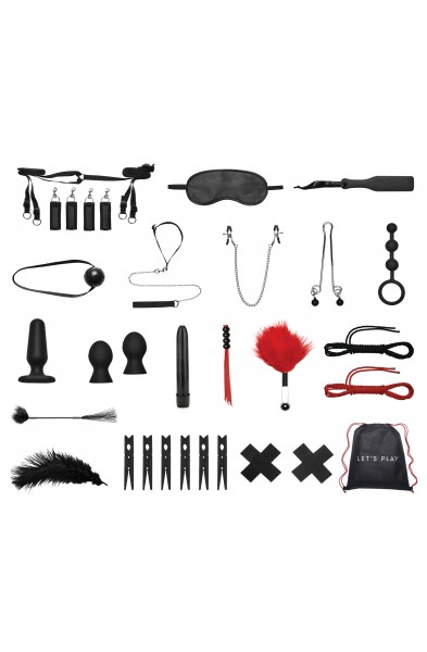 Everything You Need Bondage in-a-Box 20pc Bedspreader Set