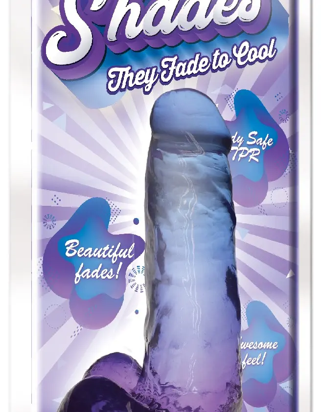 Shades - 7 Inch Gradient Dong - Blue and Violet