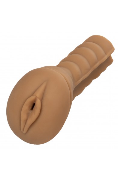 Optimum Power Grip-N-Stroke Replacement Sleeve -  Brown