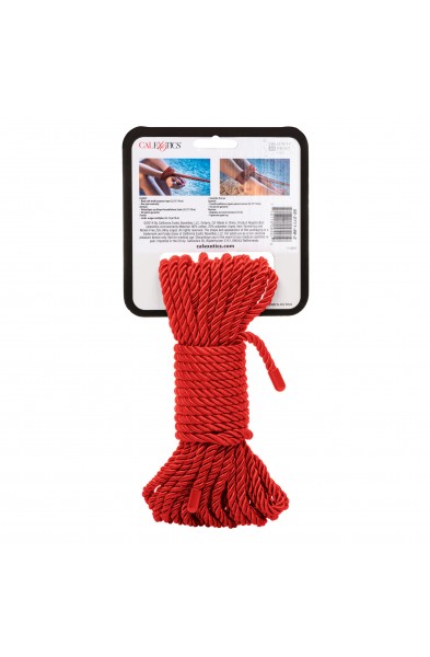 Scandal BDSM Rope 32.75ft/ 10m - Red