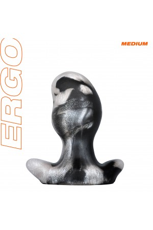 Ergo Butt Plug - Medium - Platinum Swirl