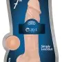 7 Inch Fleshstixxx Silicone Dildo With Balls -  Vanilla