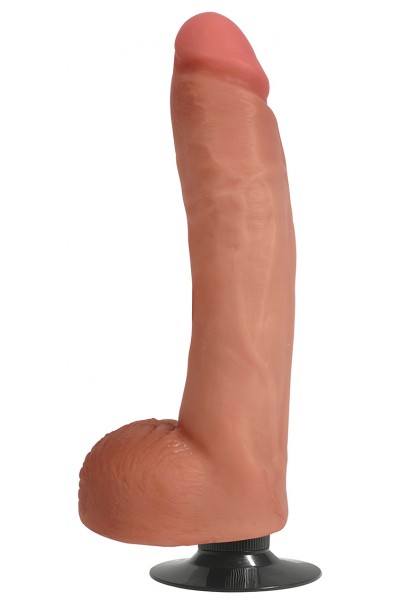 Jock 10 Inch Vibrating Dong With Balls