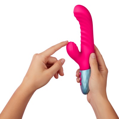 Delola Liquid Silicone Rabbit - Pink