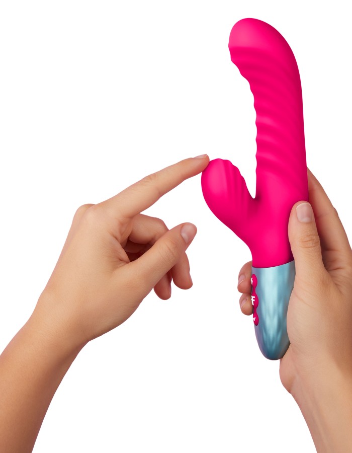 Delola Liquid Silicone Rabbit - Pink