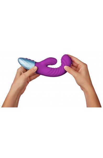 Delola Liquid Silicone Rabbit - Purple