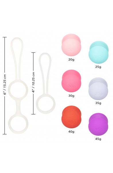 She-Ology Interchangeable Weighted Kegel Set