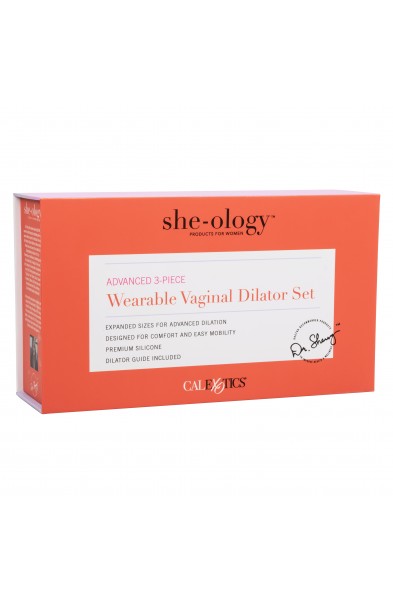 She-Ology Advanced 3-Piece Wearable Vaginal  Dilator Set