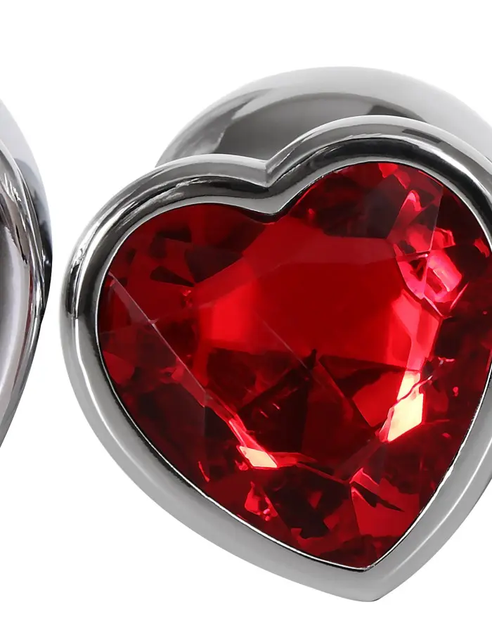 Three Hearts Gem Anal Plug Set