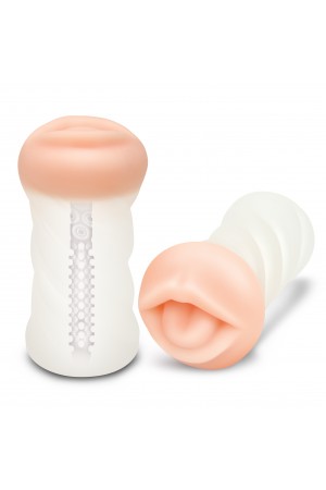 Zolo Male Masturbator Clear Deep Throat