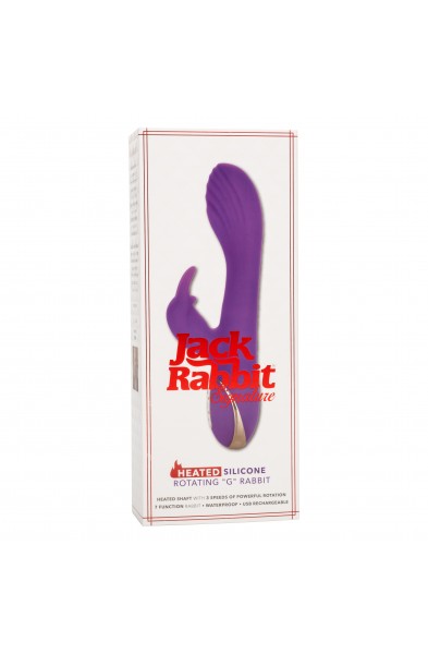 Jack Rabbit Signature Heated Silicone Rotating G  Rabbit