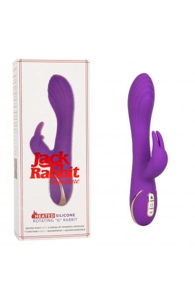 Jack Rabbit Signature Heated Silicone Rotating G  Rabbit