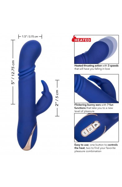 Jack Rabbit Signature Heated Silicone Thrusting G Rabbit