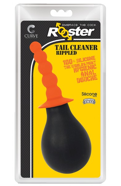 Rooster Tail Cleaner Rippled - Orange