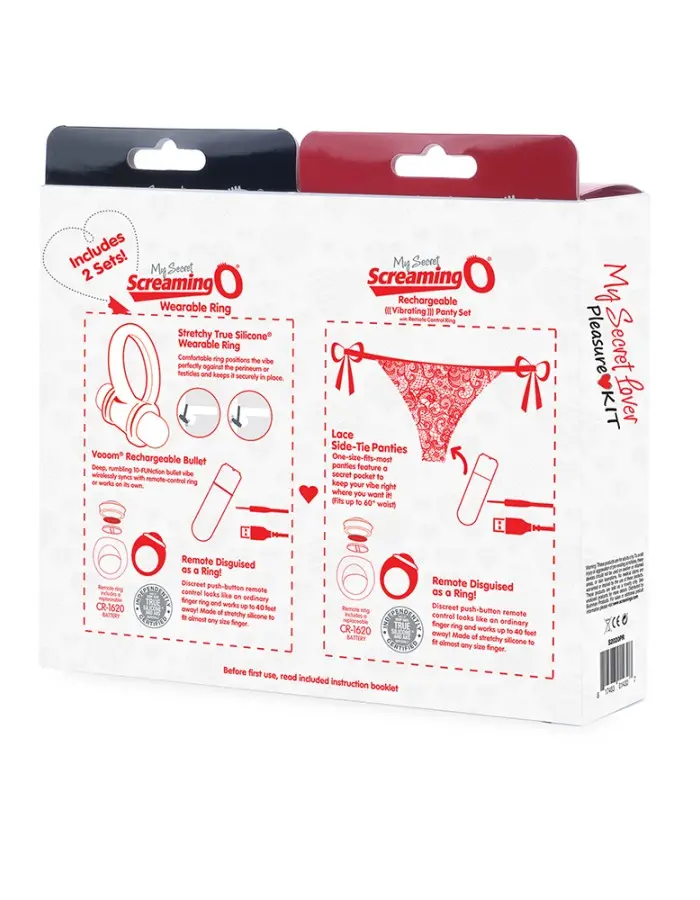 2020 My Secret Lover Kit - Panty/ Ring
