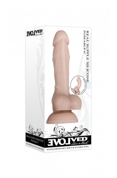 Real Supple Silicone Poseable 6 Inch