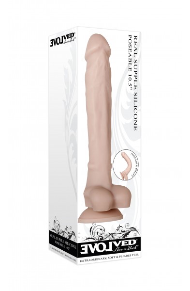 Real Supple Silicone Poseable 10.5 Inch