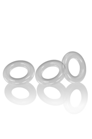 Willy Rings 3-Pack Cockrings - Clear