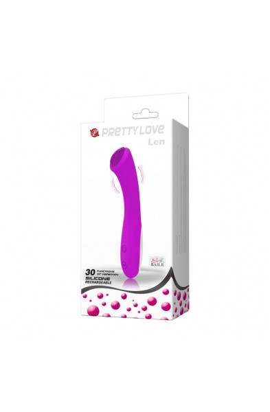 Pretty Love Len Rechargeable Wand - Purple