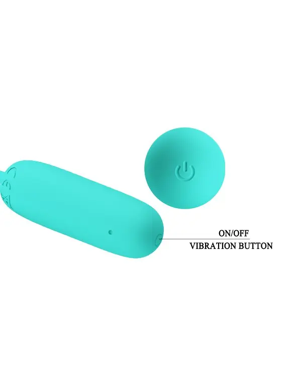 Pretty Love Joyce Vibrating Egg - Turquoise