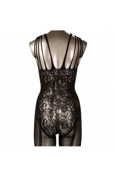 Scandal Plus Size Strappy Lace Body Suit