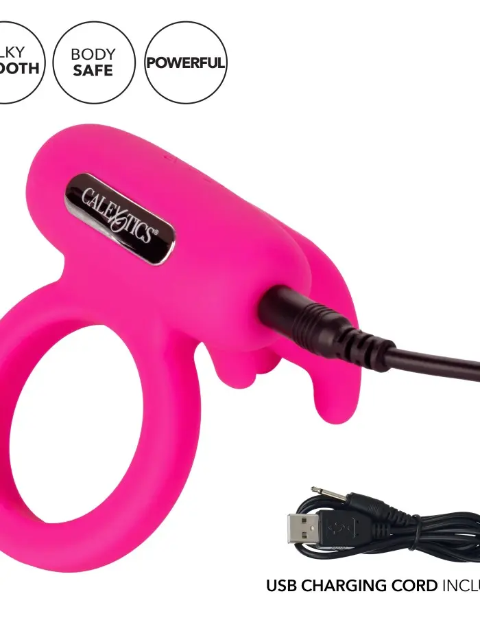 Silicone Rechargeable Triple Clit Flicker