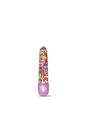 Prints Charming Pop Tease 5 Inch Mini Vibe - Fuck  Purple