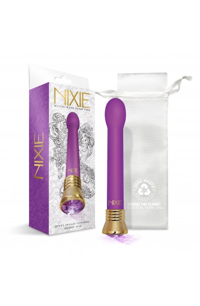 Nixie Jewel Satin Bulb Vibe 10 Function - Amethyst