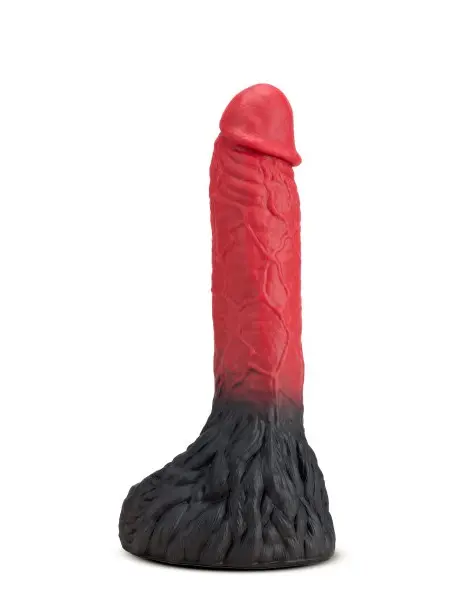 The Realm - Lycan - Lock on Werewolf Dildo - Red