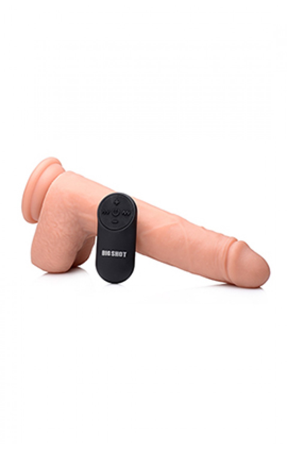 Big Shot 9 Inch Silicone Thrusting Dildo With - Balls and Remote -  CN-19-1012-10