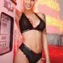 Fuck Off Lace Bralette and Cheeky Panty - S/m
