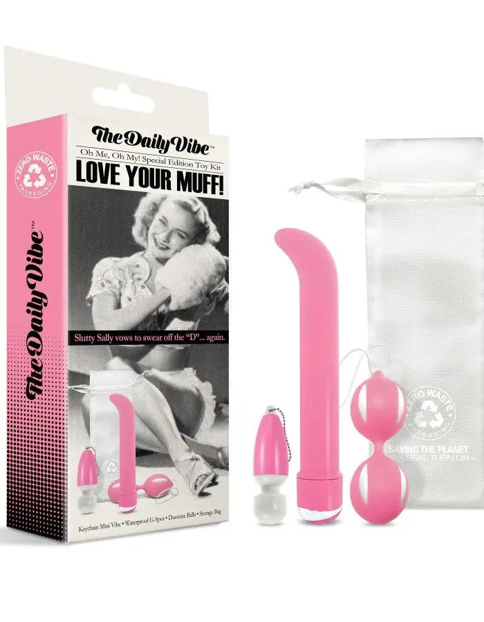 The Daily Vibe Special Edition Toy Kit - Love Your Muff