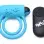 Bang - Silicone Cockring and Bullet With Remote Control - Blue