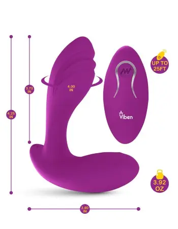 Epiphany Clitoral Rollerball Panty Vibe - Berry