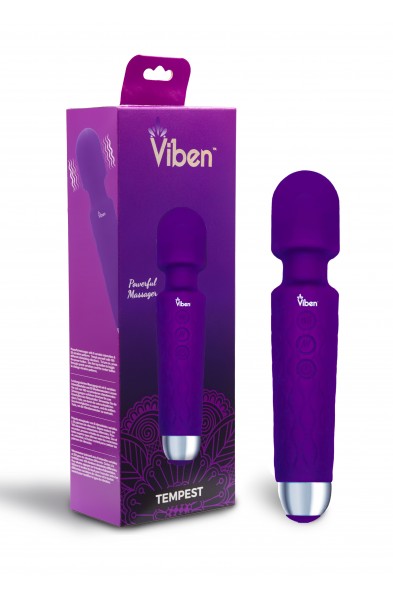 Tempest - Intense Wand Massager - Violet