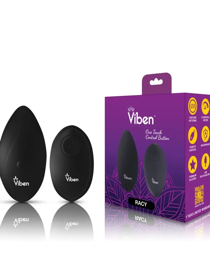 Racy Remote Panty Vibe - Black