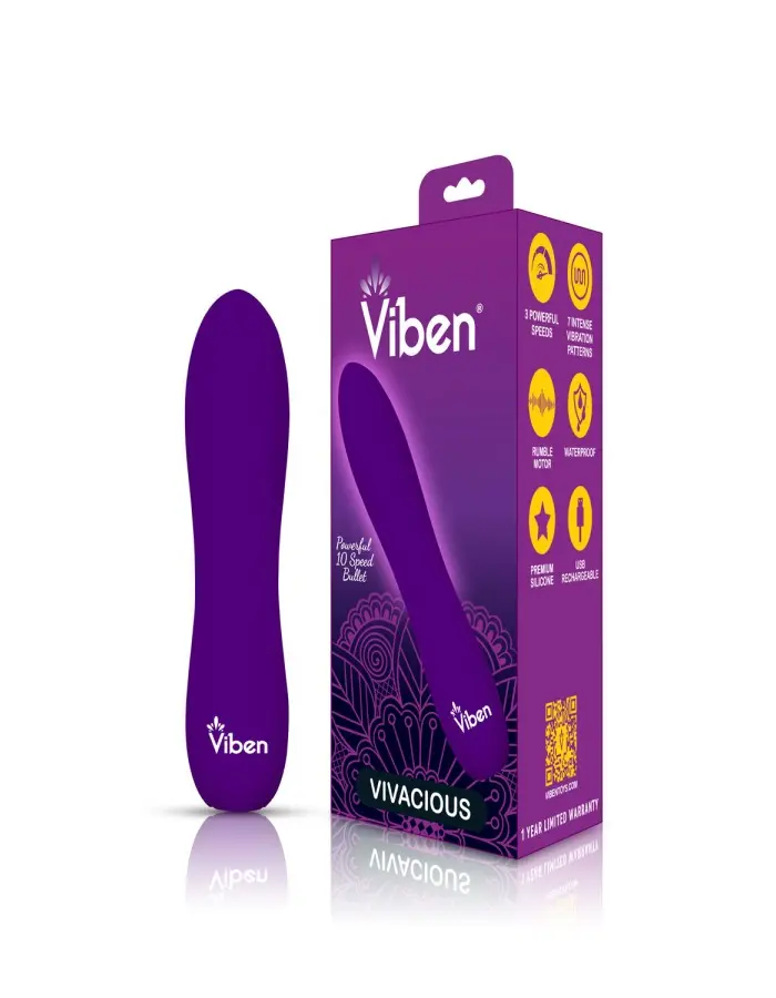 Vivacious Flexible Power Bullet - Violet