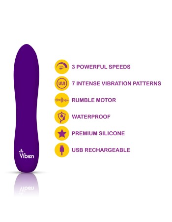 Vivacious Flexible Power Bullet - Violet