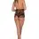 Babydoll & Panty - One Size - Black