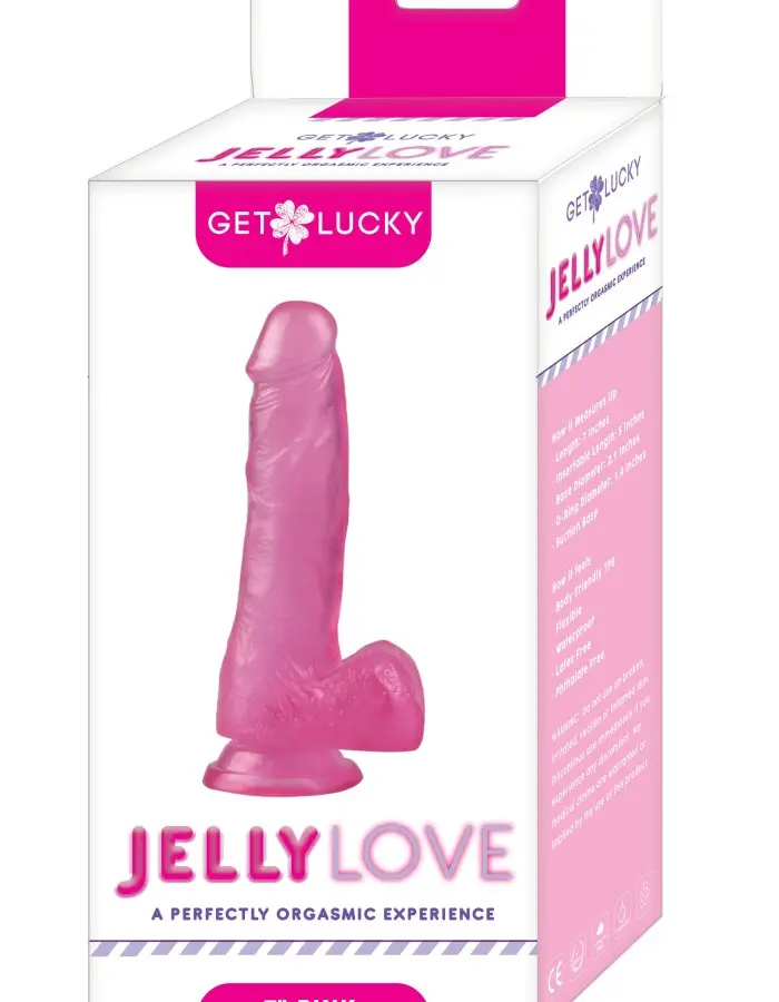 7 Inch Jelly Dong Pink