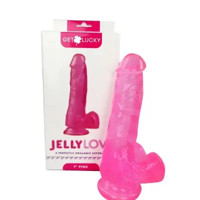 7 Inch Jelly Dong Pink