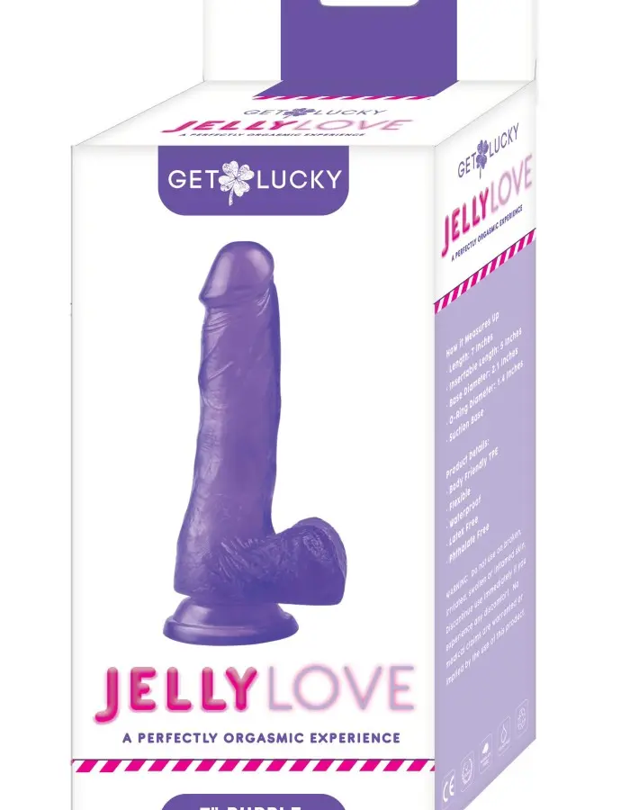 7 Inch Jelly Dong Purple